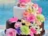 chocolate-flower-caribean-wedding-cake