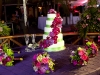 purple-flowers-caribbean-wedding-cake