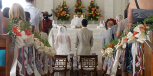 Caribbean Church Wedding
