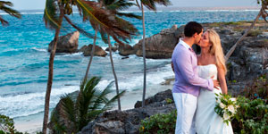 Caribbean Cliff Side Wedding